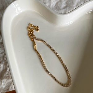 [💛 2 for $10] Gold square cut diamond